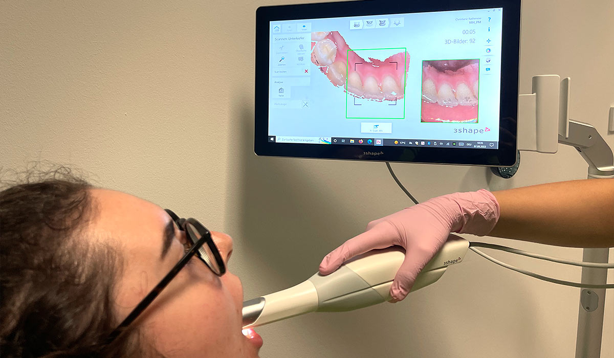 News - Digitaler Zahnabdruck mit unserem 3D-Scanner